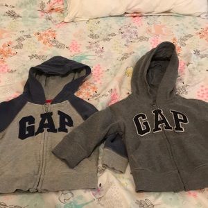 GAP toddler hoodies